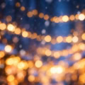 Fotohintergrund: Weihnachtsmarkt Bokeh – Ausschnitt 150 x 150 cm