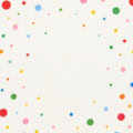 Fotohintergrund: Bunte Konfetti-Punkte – Ausschnitt 200 x 200 cm