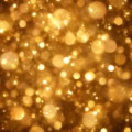 Fotohintergrund: Goldener Glitzer-Bokeh – Ausschnitt 200 x 200 cm