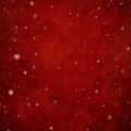 Fotohintergrund: Weihnachtsrot mit Schneefall – Ausschnitt 200 x 200 cm