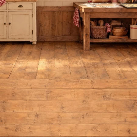 Fotohintergrund 2in1: Weihnachtsbäckerei mit Holzboden
