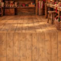 Fotohintergrund 2in1: Wichtelwerkstatt mit Holzboden