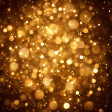 Fotohintergrund: Goldener Glitzer-Bokeh