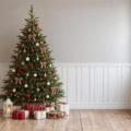 Fotohintergrund: Skandinavischer Weihnachtsbaum