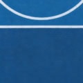 Floor: Basketballfeld Blau Freiwurfzone – Ausschnitt 150 x 150 cm