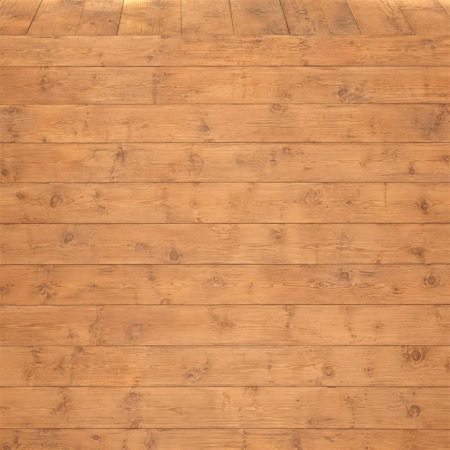 Floor: Holzdielen honigfarben quer