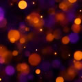 Fotohintergrund: Halloween-Bokeh – Ausschnitt 150 x 150 cm