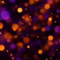 Fotohintergrund: Halloween-Bokeh – Ausschnitt 200 x 200 cm