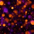 Fotohintergrund: Halloween-Bokeh – Ausschnitt 250 x 250 cm