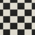 Fotohintergrund: Schachbrett-Fliesen Schwarz-Weiß – Ausschnitt 150 x 150 cm