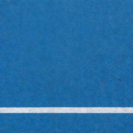 Floor: Tartanboden Blau mit Linie