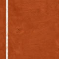 Floor: Tennis-Sandplatz Grundlinie – Ausschnitt 200 x 200 cm