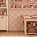 Fotohintergrund: Valentins-Bäckerei – Ausschnitt 200 x 200 cm