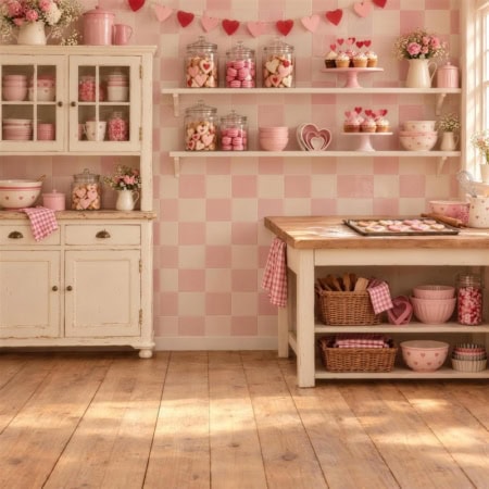 Fotohintergrund: Valentins-Bäckerei